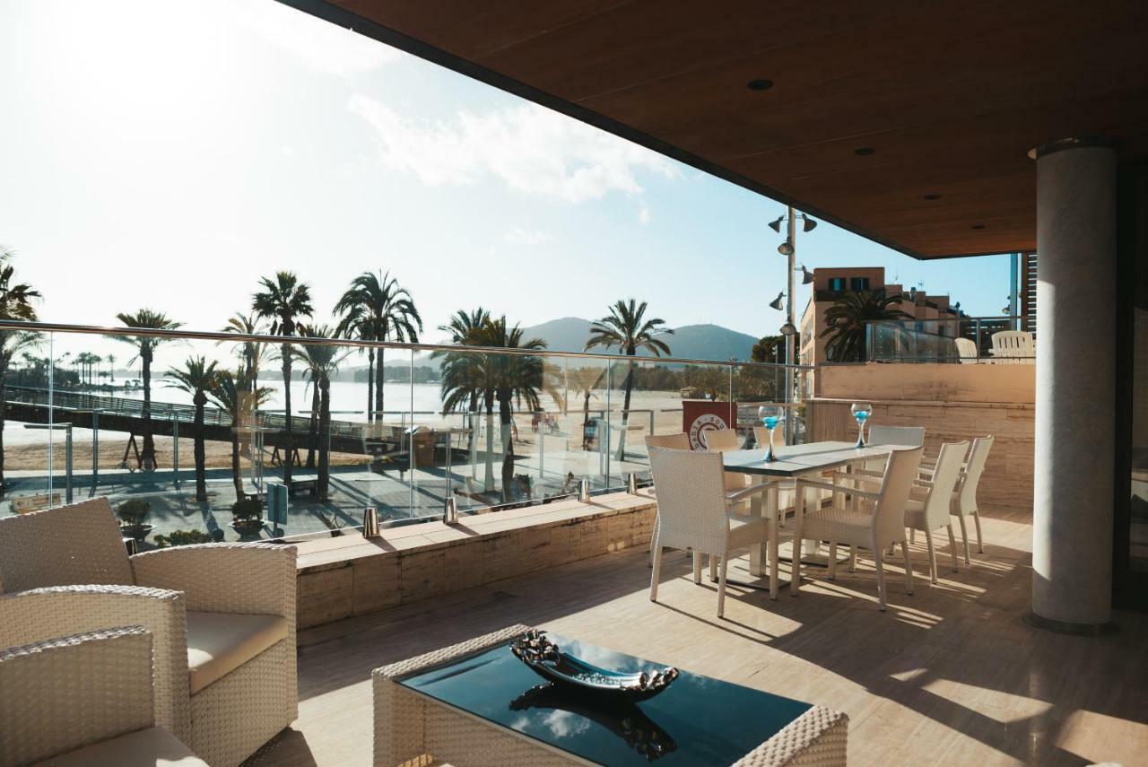 Grand Terrace Apartment In Puerto De Alcudia Екстер'єр фото